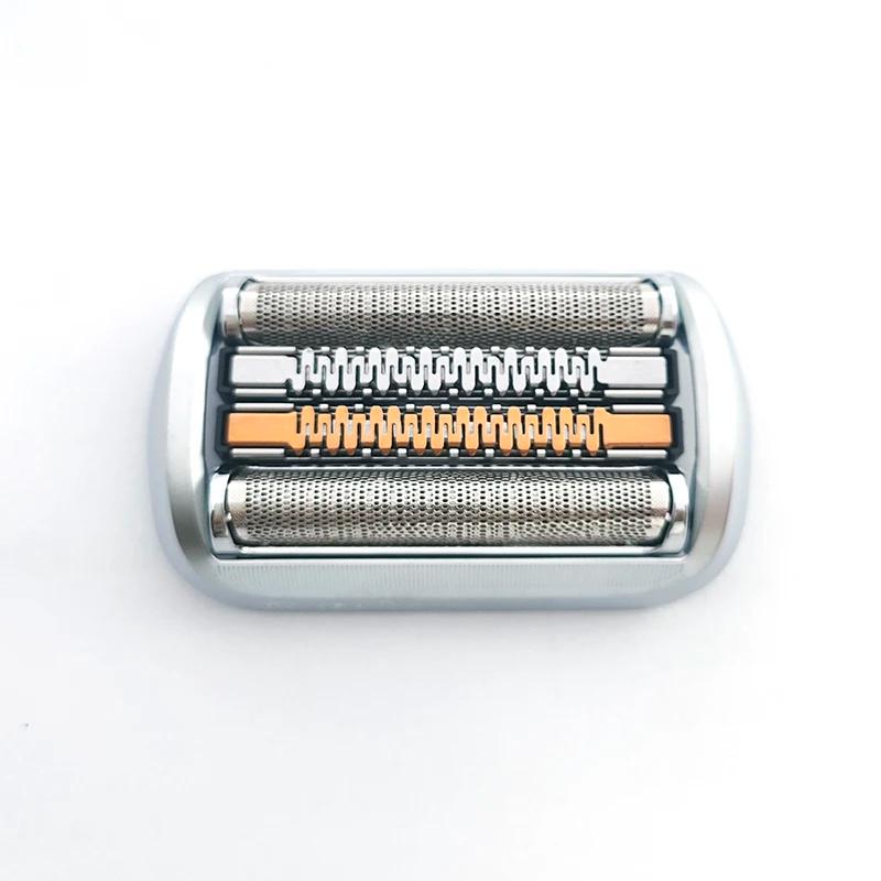 Tête de rechange en feuille d'aluminium 94M pour rasoirs électriques Braun 9290cc,9291cc,9370cc,9293