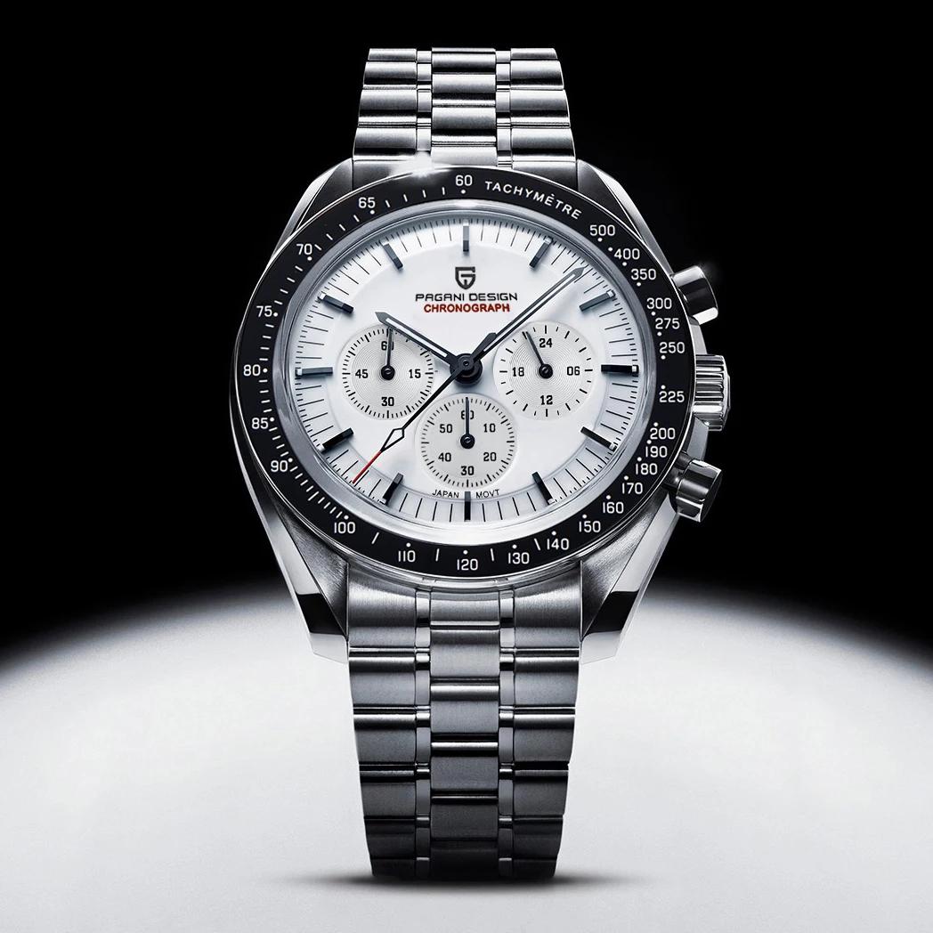 Montres pour hommes PAGANI DESIGN 2026 Nouvelle V5 PD1701 Montre à quartz de luxe pour hommes Sport 