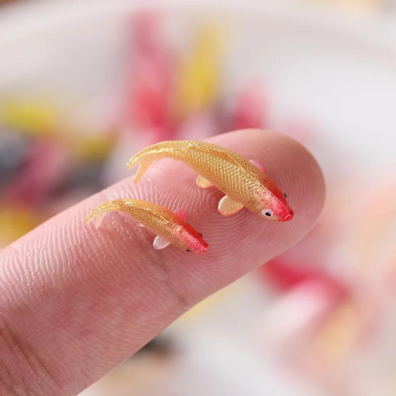 Mini modèle Miniature de poisson, poisson, carpe, Animal de Simulation, jouets pour enfants, bricola