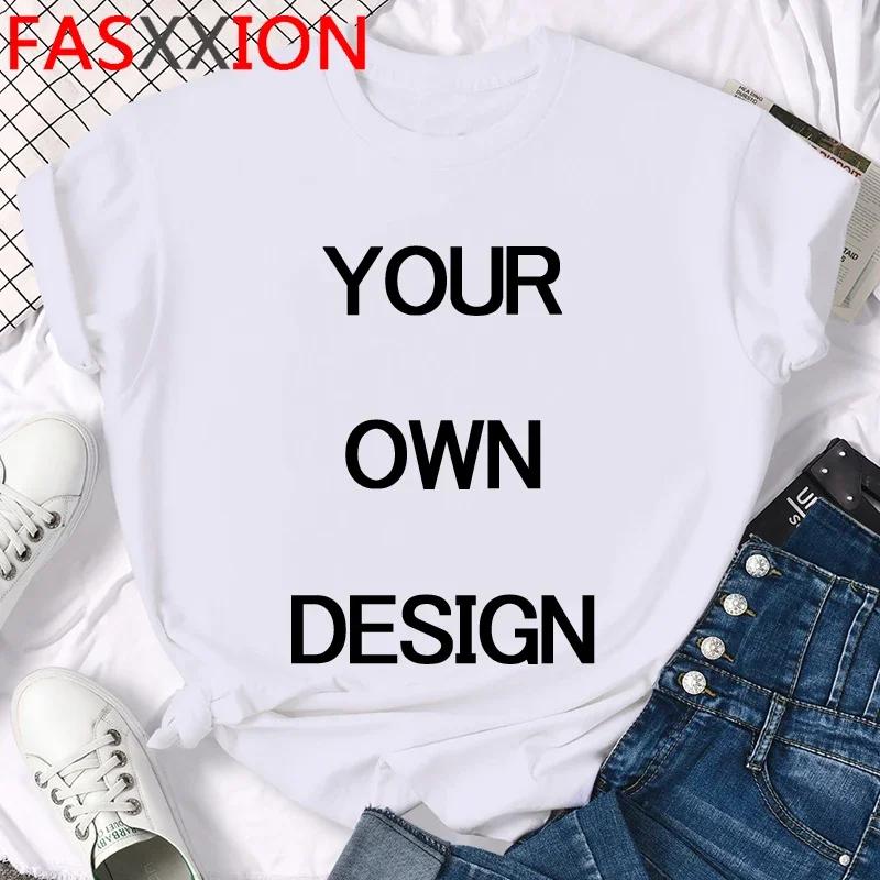 Personnalisé votre Photo ou Logo votre propre conception T-shirt hommes femmes unisexe T-shirt décon