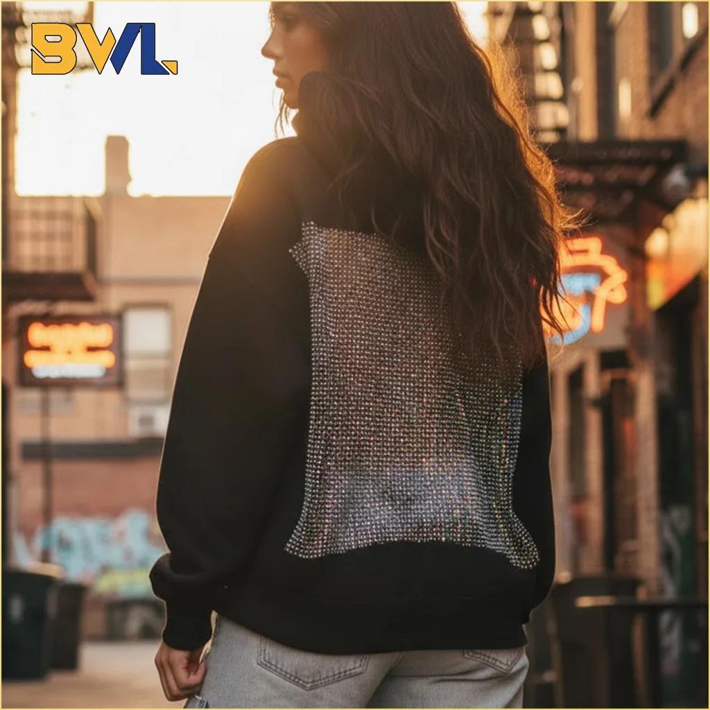 Sweat à capuche en maille creuse pour femmes, dos nu, manches longues, couleur unie, haut décontract
