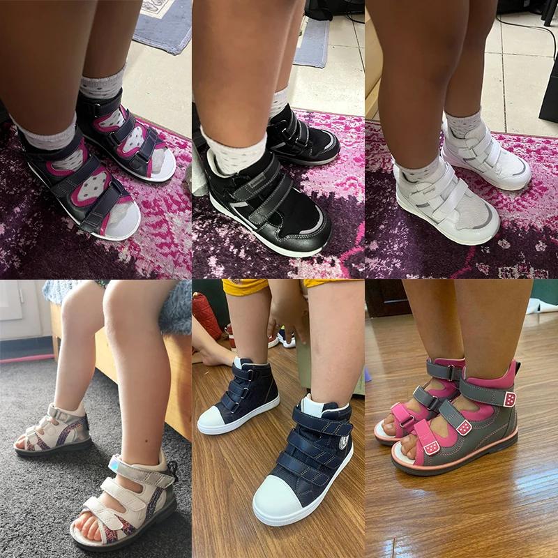 Chaussures Orth4WD pour enfants, soutien de la voûte plantaire, l'offre elles intérieures, rose epar