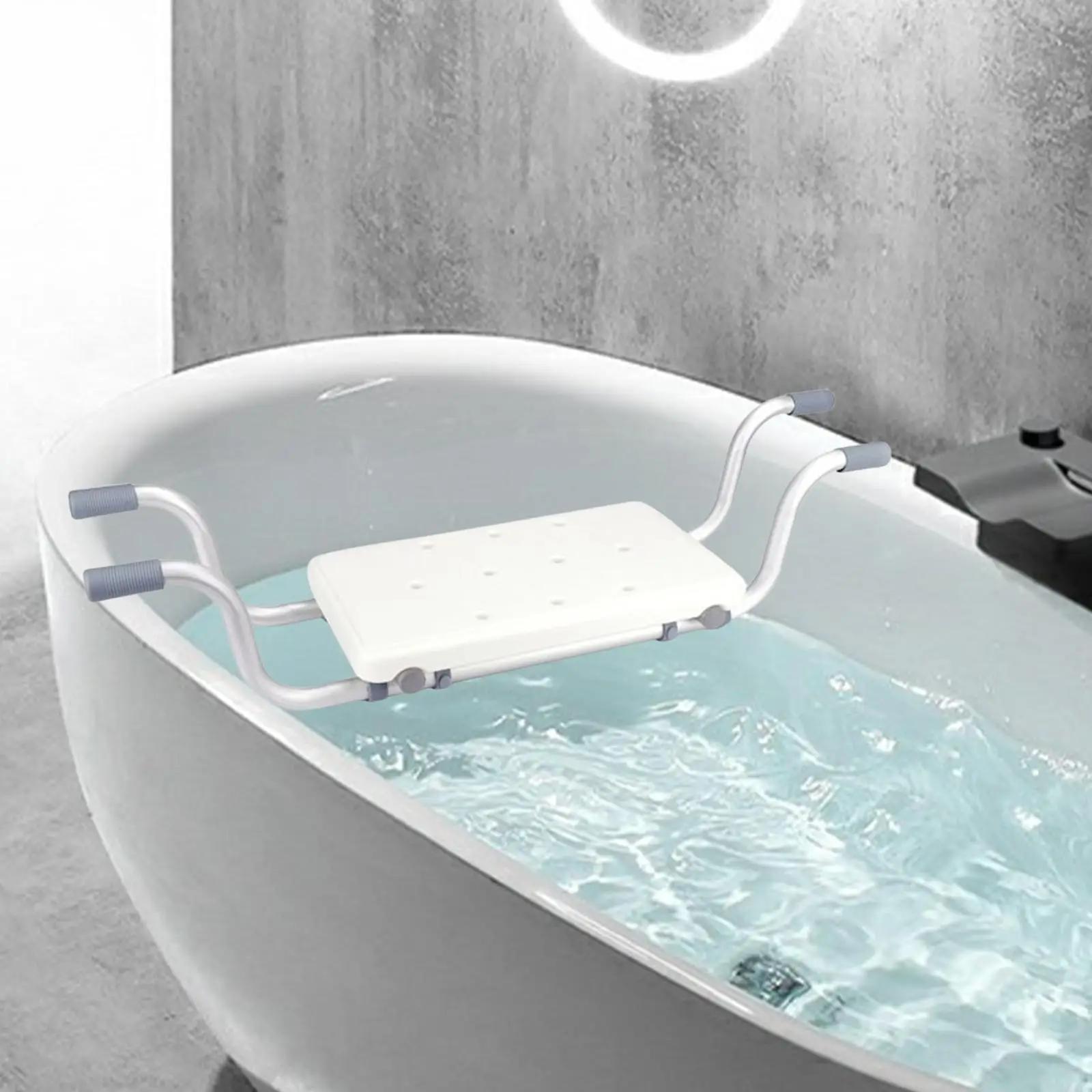 Banc de bain réglable jusqu'à 130 kg de poids, siège de bain, coussin de chaise de douche, planche d