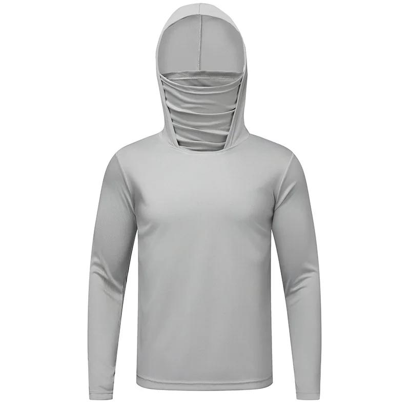 T-shirts d'été Ultra-fins Protection solaire maille légère Patchwork Camouflage soie glacée sport él
