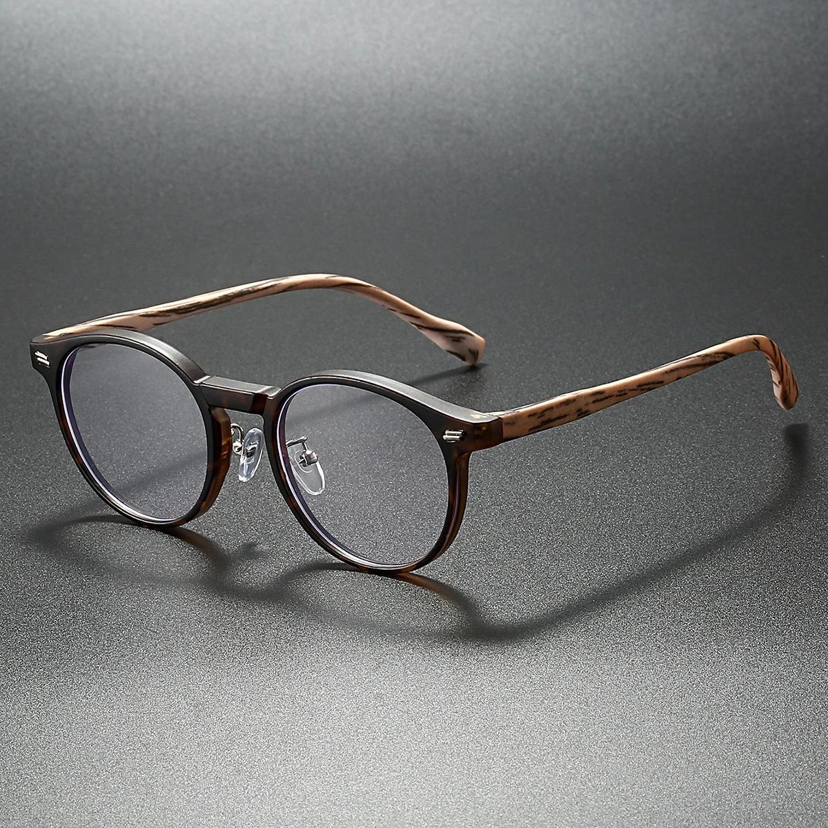 KAMMPT Vintage lunettes rondes mode rétro bleu lumière bloquant lunettes à la mode Design élégant co