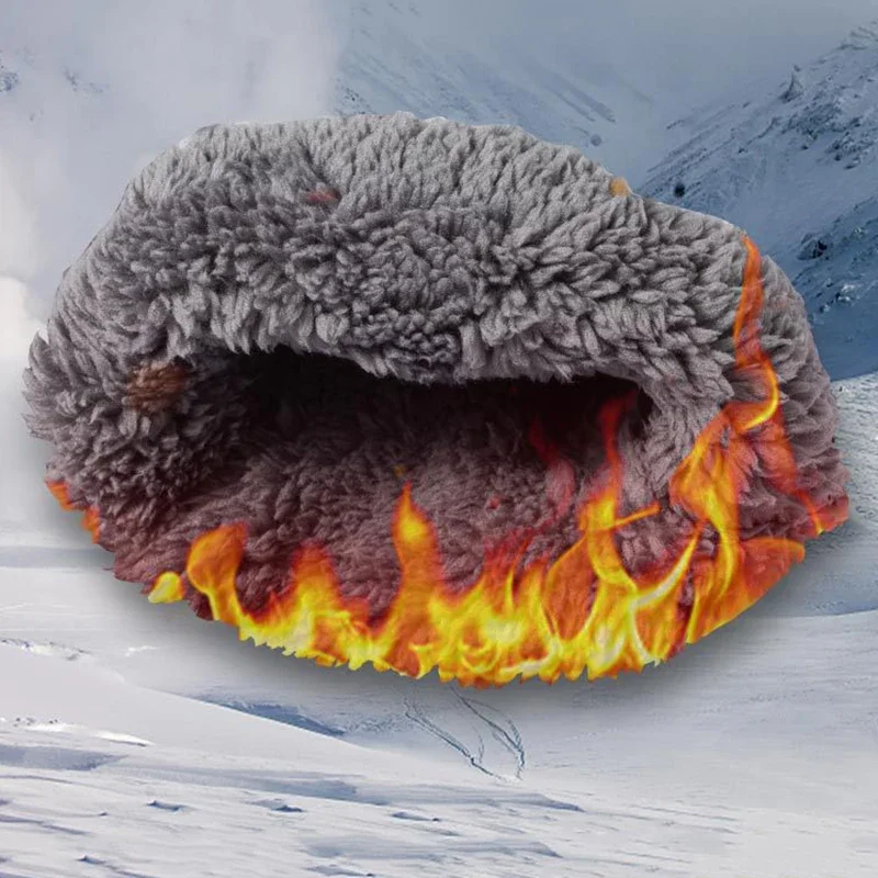 Gants de cyclisme thermiques chauds d'hiver en plein air imperméables antidérapants sport Ski cyclis