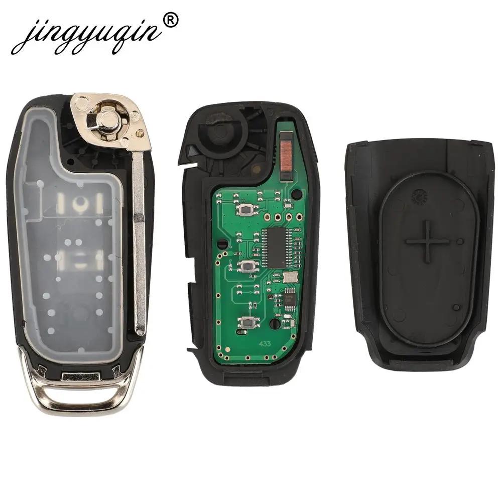 Jingyuqin clé à distance intelligente 315MHz pour Ford Fusion 2013-2016 N5F-A08TAA ID49 porte-clé sa
