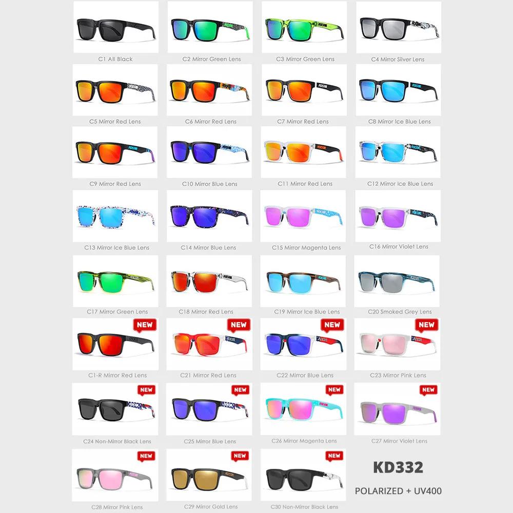 2025 Kdeam lunettes de soleil polarisées de haute qualité pour femmes hommes mode unisexe marque pop