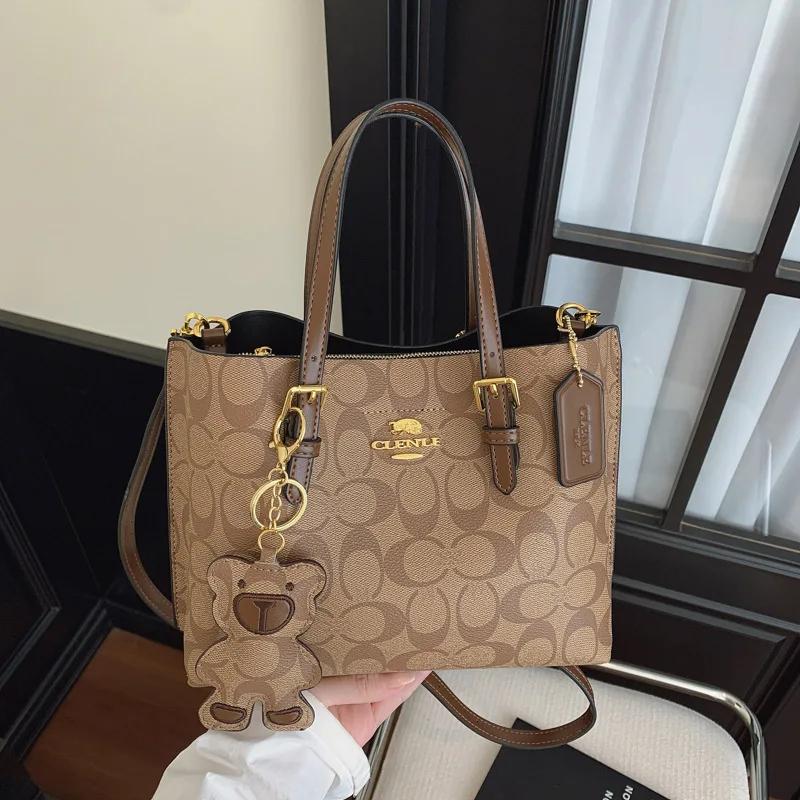 ​ ​ Sac à main de luxe de styliste pour femmes, fourre-tout décontracté de grande capacité, tendance