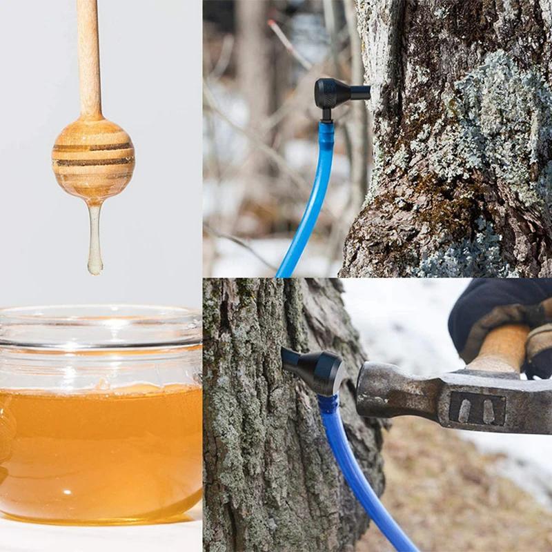 Kit de taraudage d'arbre à sirop d'érable, ensemble de robinets compte-gouttes de Sap en érable, Tub