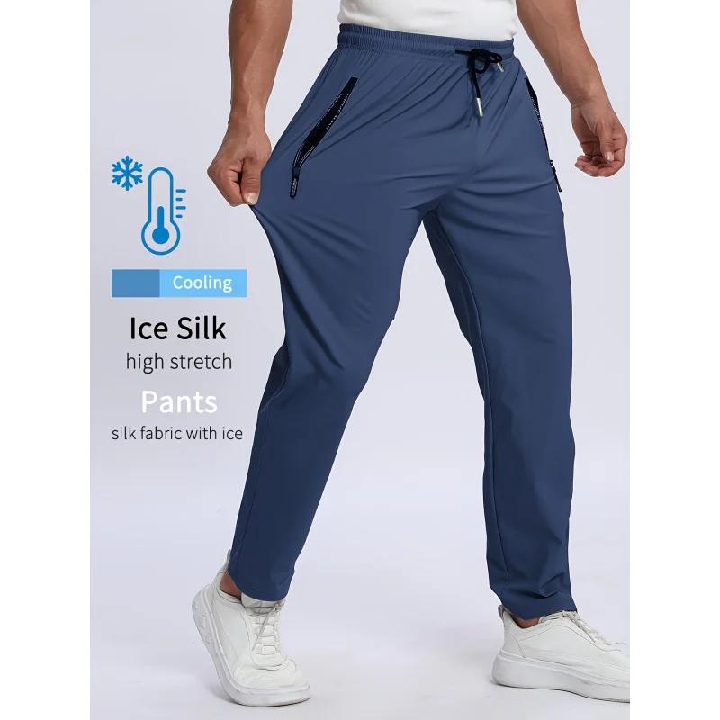 Pantalon de sport pour homme, respirant et anti-transpiration, idéal pour la pêche, le football, l'é