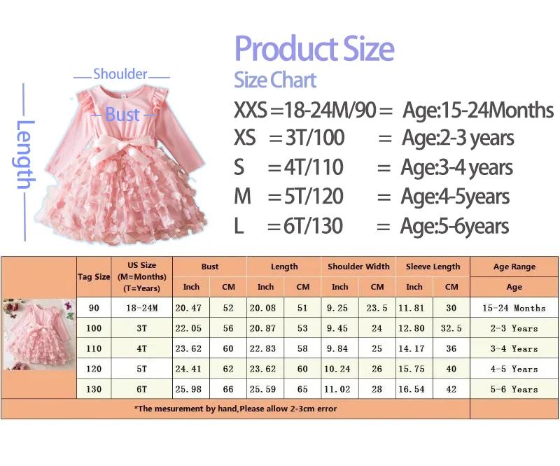 Mickey Minnie automne fille robe 3D papillon robes décontractées enfants anniversaire princesse robe