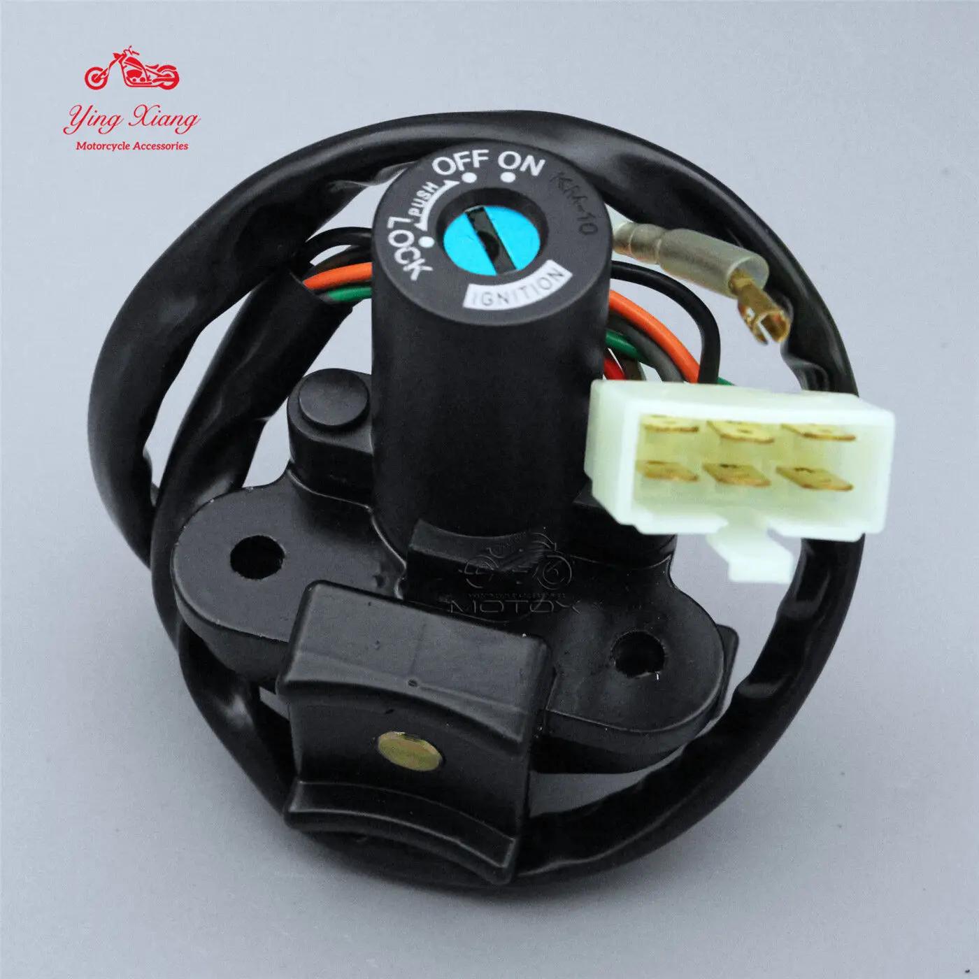 Jeu de clés de verrouillage de moto, interrupteur de ville, adapté pour Kawasaki ZZRfemelle ZZR400 1