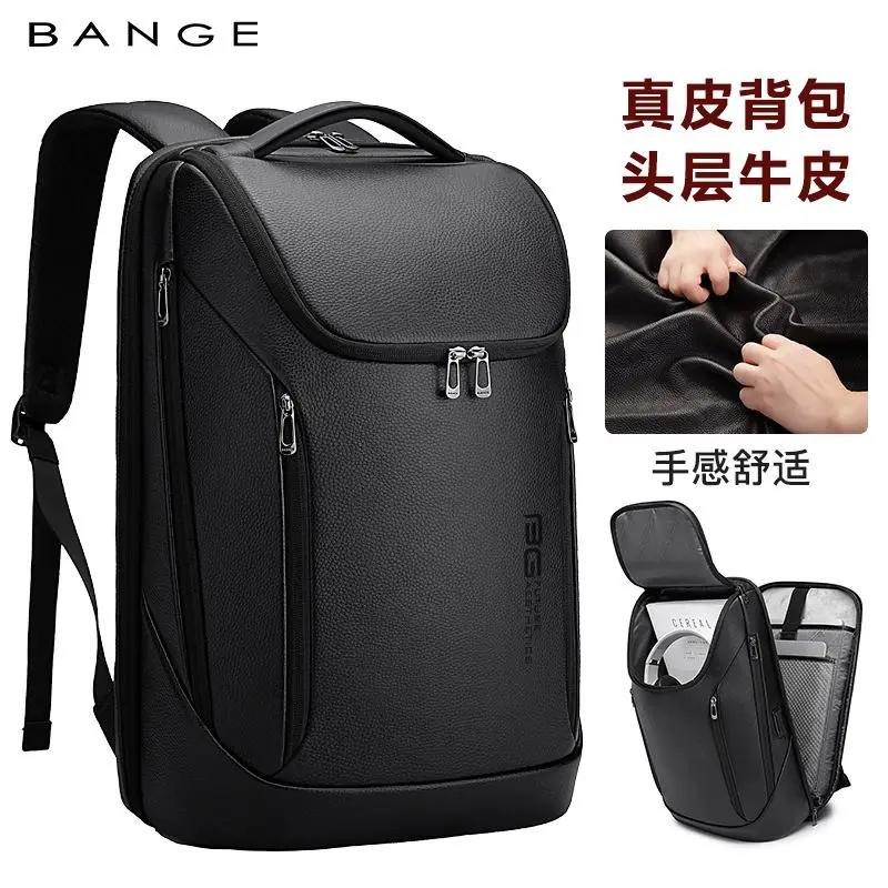 BANGE Anti-vol étanche sac à dos pour ordinateur portable 17 sac d'ordinateur voyage affaires randon