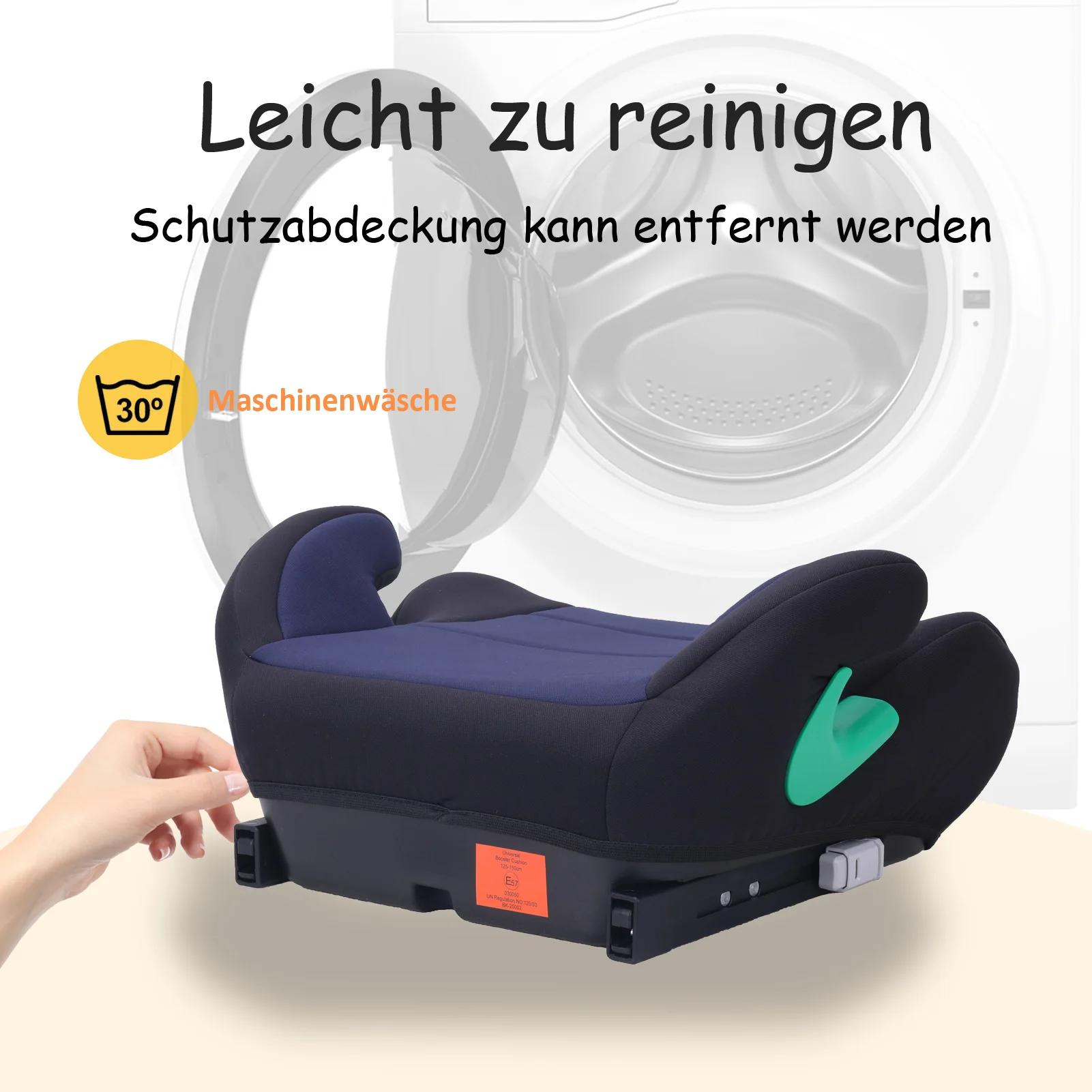 YALION rehausseur de siège enfant ISOFIX Booster voiture enfants siège auto taille I ceinture 3 poin