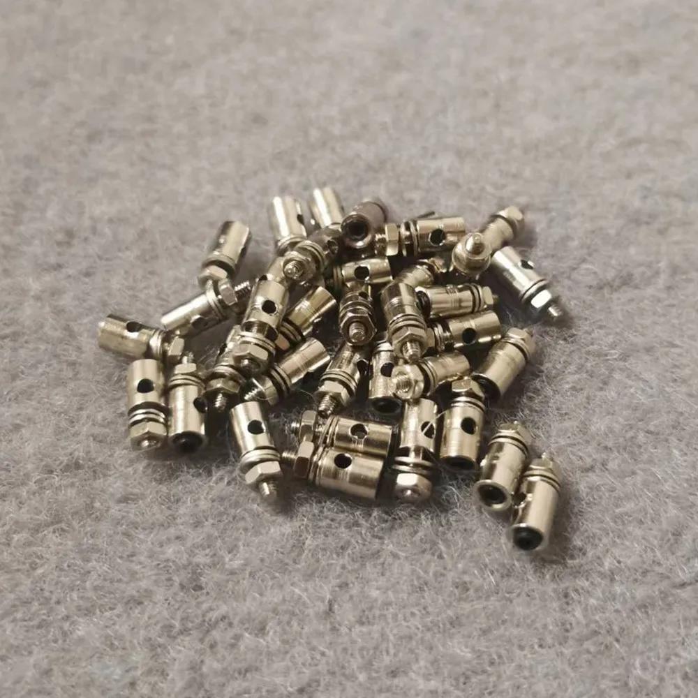 Connecteurs de tige de poussée, bouchons de liaison D1.3/1.8/2.1/3.1mm, pièces de rechange pour modè