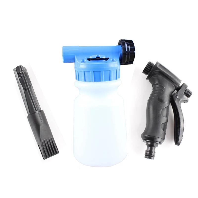 Buse de mousse de lavage de voiture réglable 1L, pistolet à mousse de lavage de voiture, Pot de mous