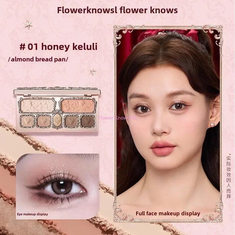 Flowerkaren fraise Cupidon Collection Palette de teint du visage Blush fard à paupières surligneur f