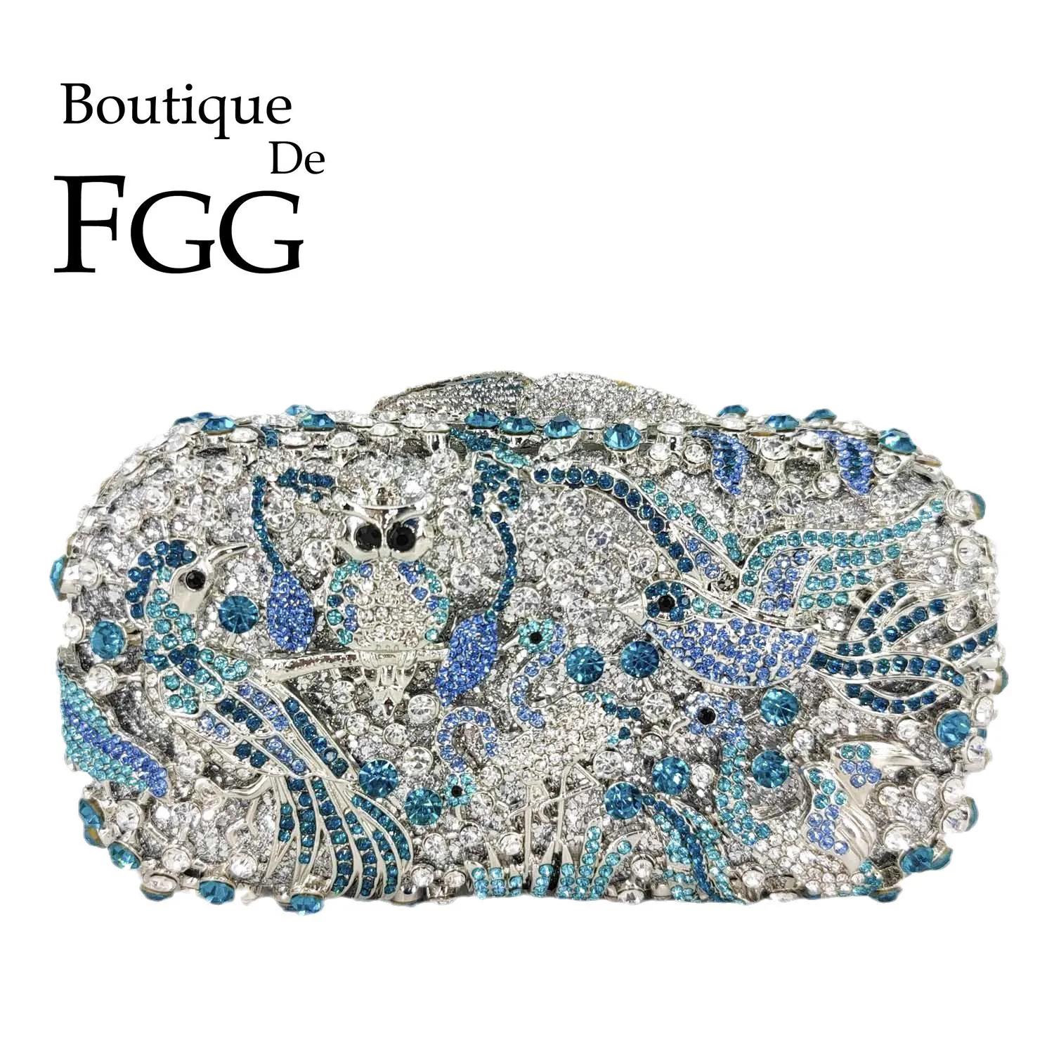 Pochette en cristal bleu clair pour femme, sac à main en biscuits, sac de soirée, patients de mariag