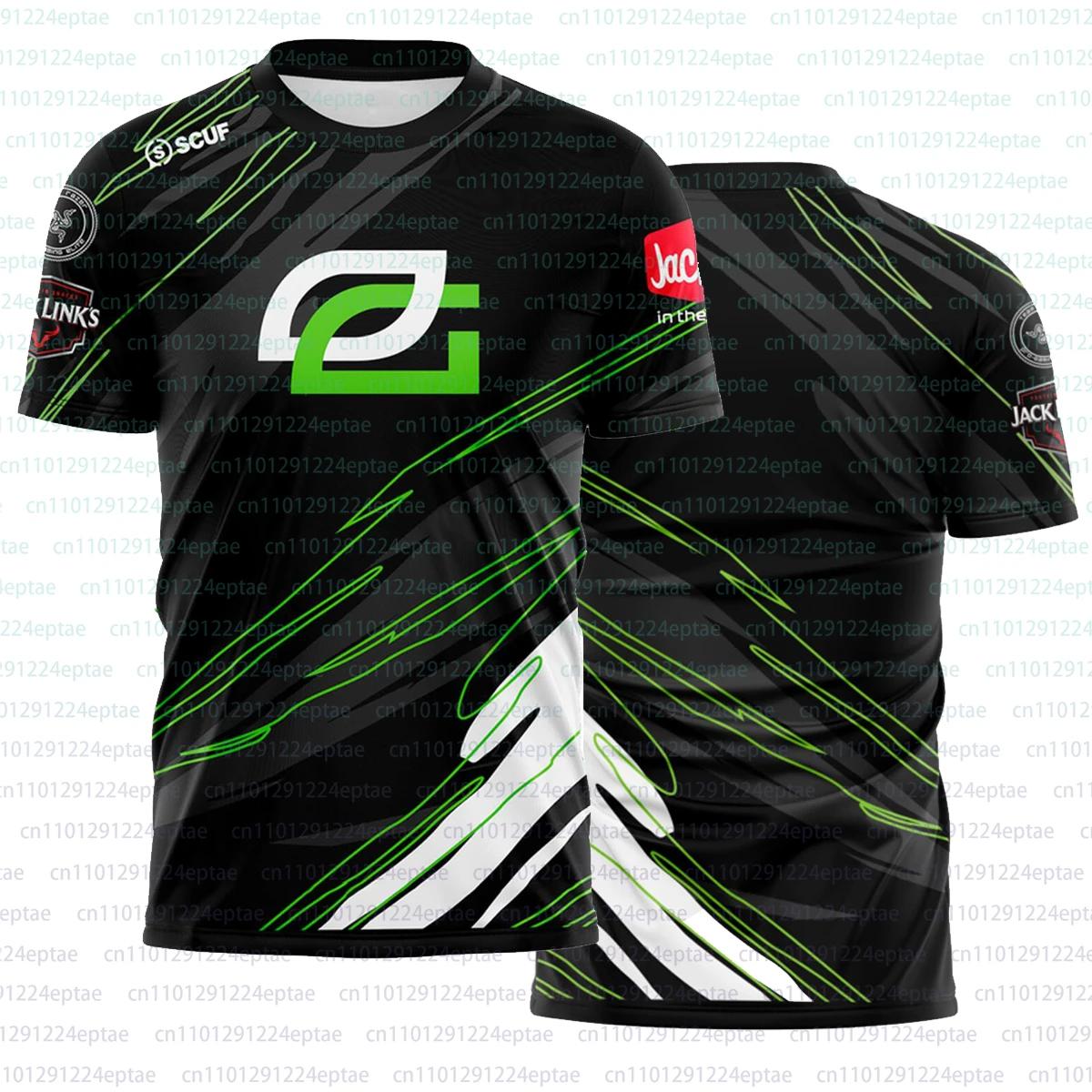 T-shirt respirant imprimé en 3D pour fans de l'équipe d'e-sport Team Esports Club 2026 OpTic TEXAS N