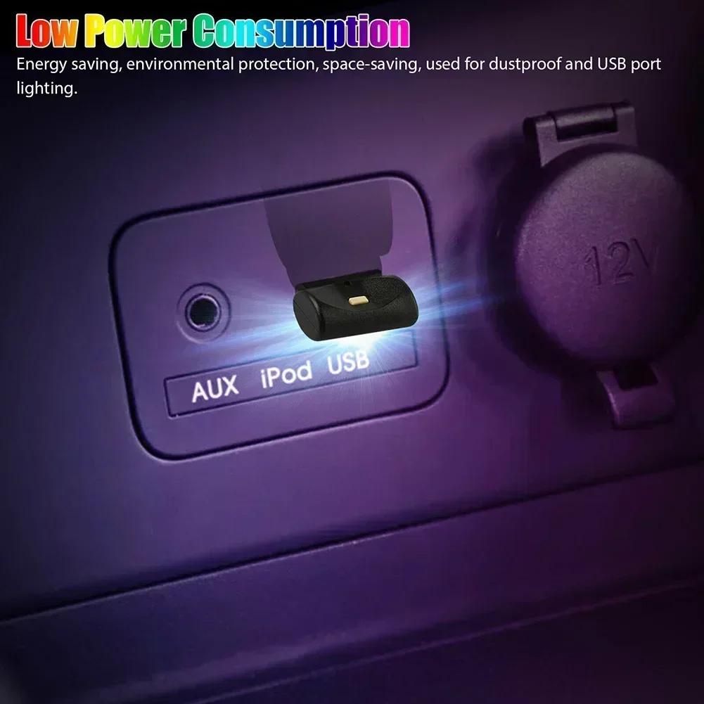 Lampe d'ambiance USB LED 1x USB RGB LED lumière intérieure de voiture touche tactile atmosphère néon