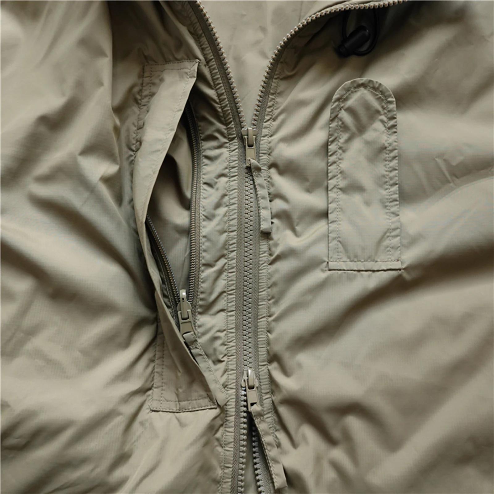 Veste thermique douce en coton de l'armée britannique, vêtements en coton, veste militaire surplus b