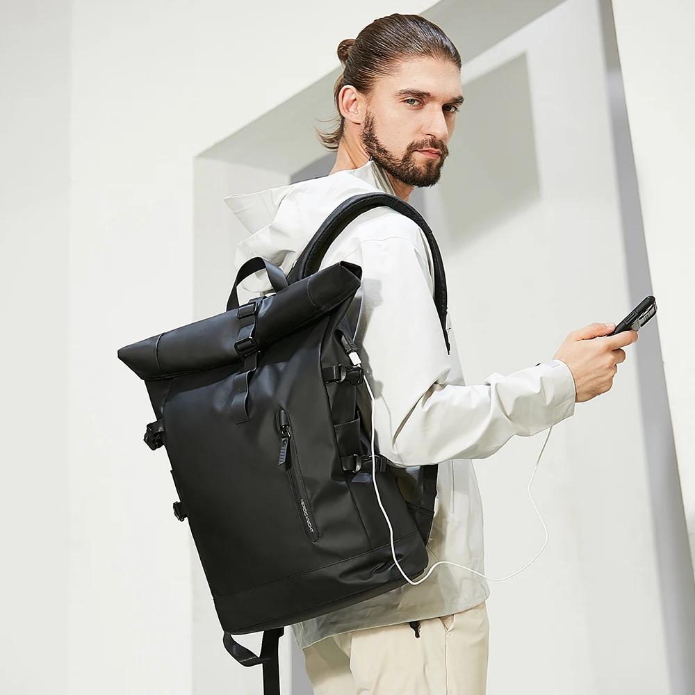 Heroic Knight sac à dos pour hommes sac à dos étanche à roulettes femmes voyage extensible USB charg