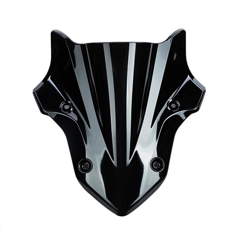 Pare-Brise de Moto Noir, Déflecteur de Vent pour Kawasaki Z900 2017 2018 2019 ABS, Accessoires