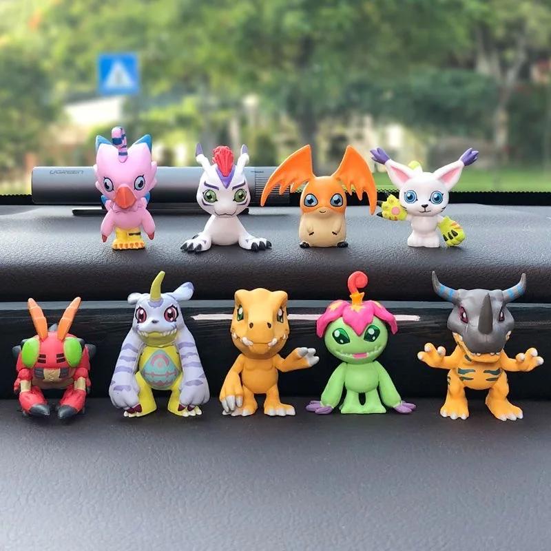 9 pièces/ensemble Digimon Digimon aventure Anime Figure modèle PVC Collection ornements Statue poupé