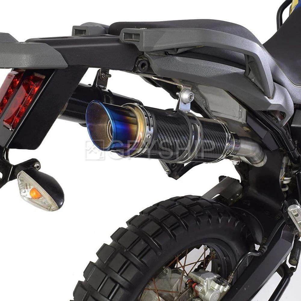 Tuyau de liaison intermédiaire de silencieux d'accès de moto, Escape Slip-on, 51mm, Yamaha XT 660, 2