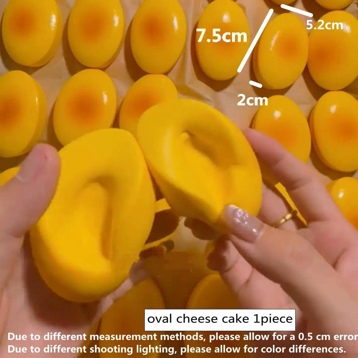 Squishy simulé fromage pain presser jouet soulagement du stress lente augmentation sensorielle Fidge