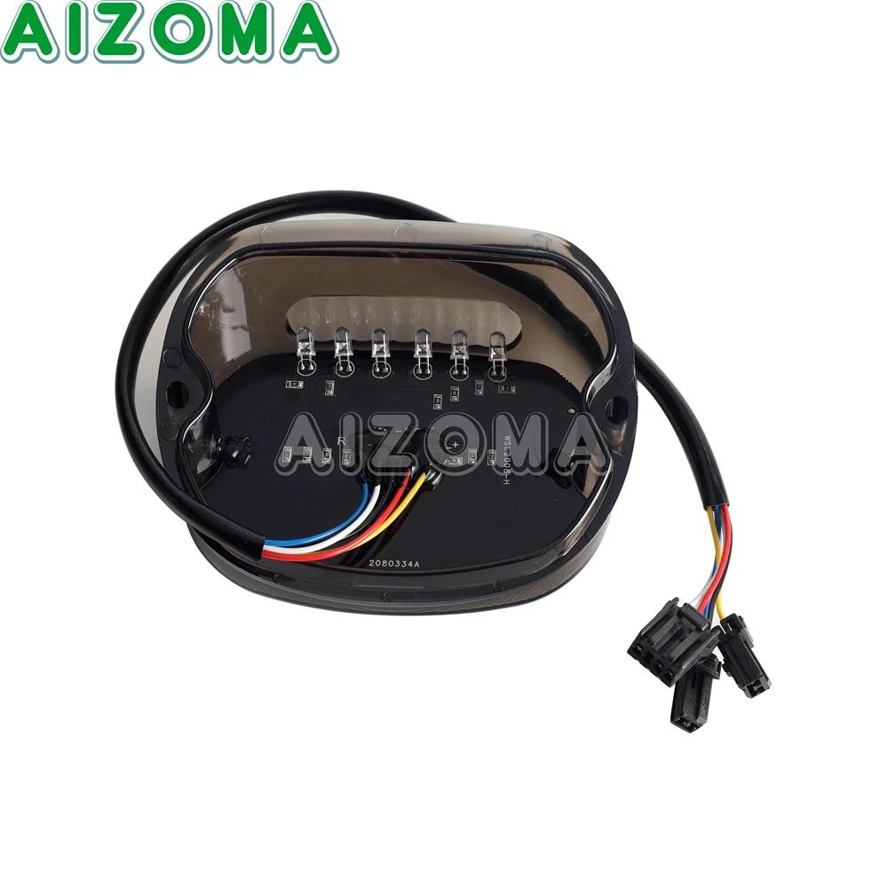 Feu arrière LED clignotant feu arrière de frein pour Harley Dyna Sportster Softail FLST FXST FXDX/T 