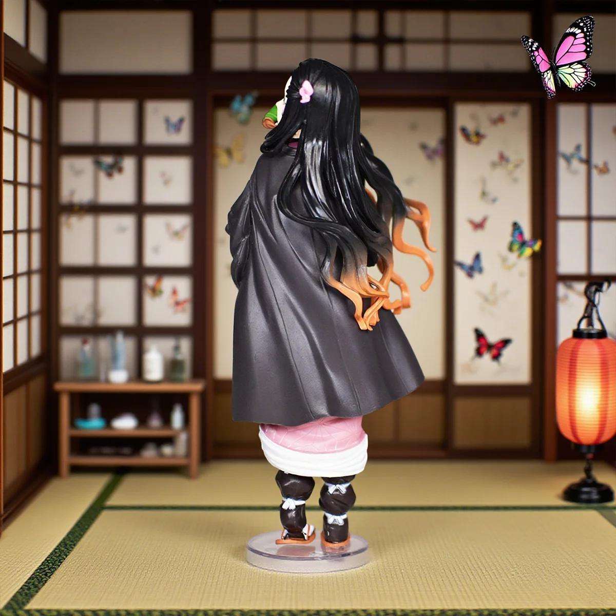 22 cm/8,7 pouces Anime démon tueur Figure Nezuko Figure Collection Statue modèle jouet cadeau