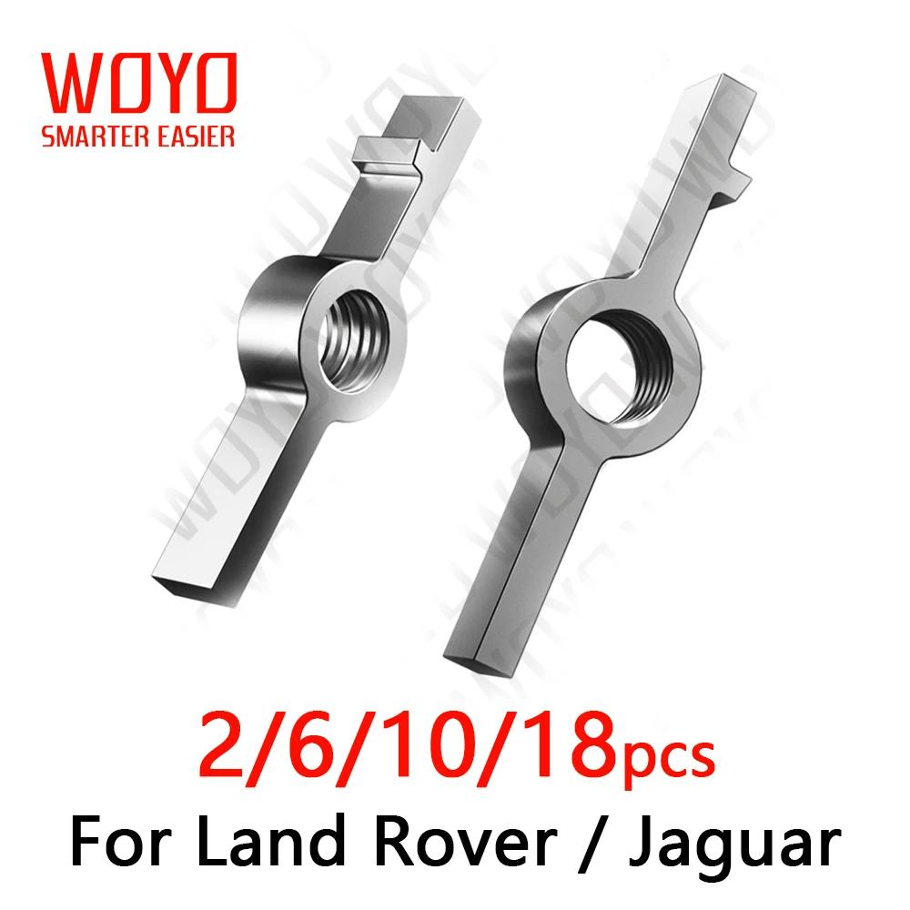 2/6/10/18 pièces Fixations métalliques pour remplacement de bouton de vitesse de salariés Land Rover