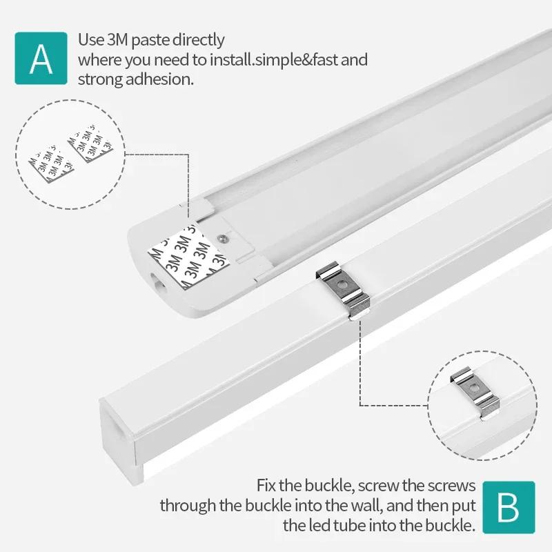 Lumière de cuisine Super brillante sous les lumières d'armoire 20W 10W 6W lumières Led pour cuisine 