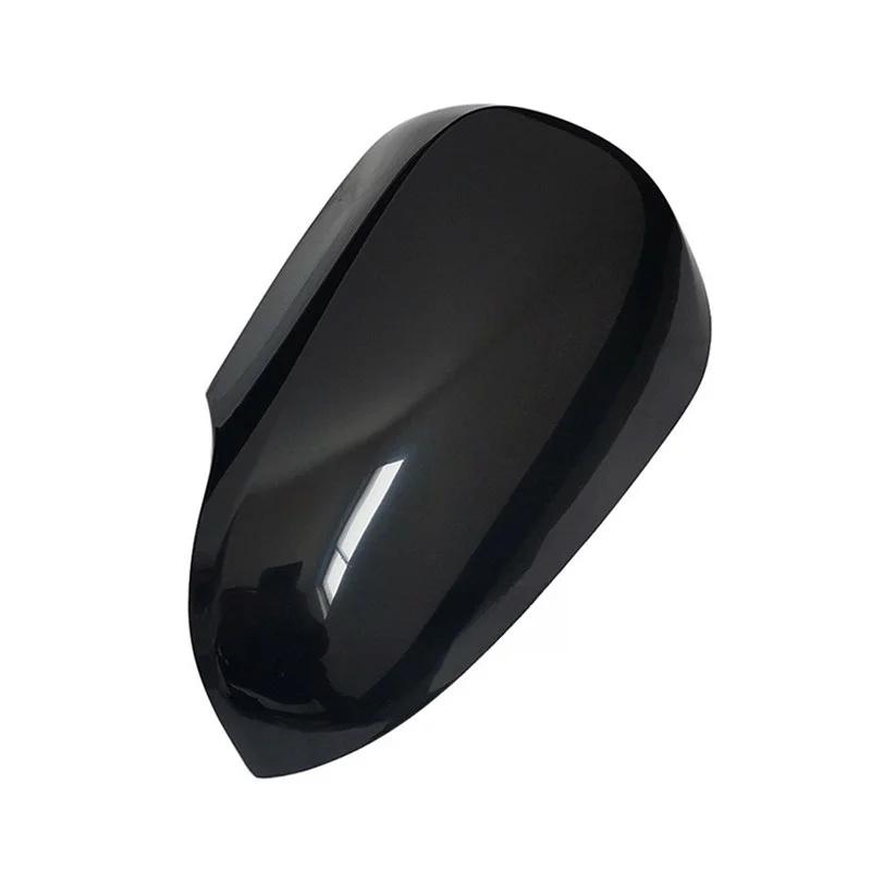 Couvercle de rétroviseur latéral de voiture noir ou blanc, boîtier de rétroviseur, accessoires autom