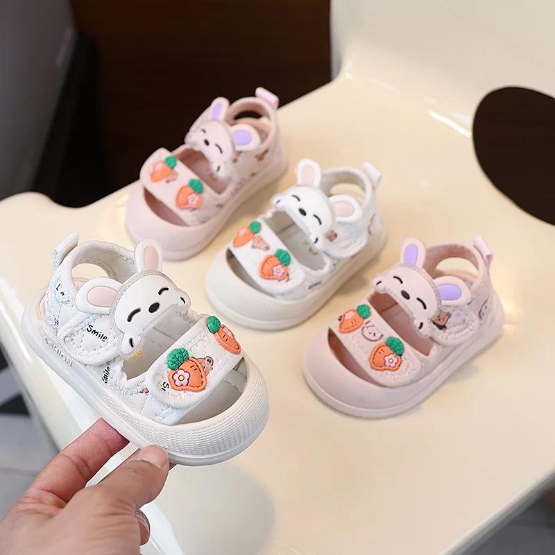 Sandales été bébés 0-3 ans semelle souple antidérapante - Chaussures respirantes garçons filles premières marches
