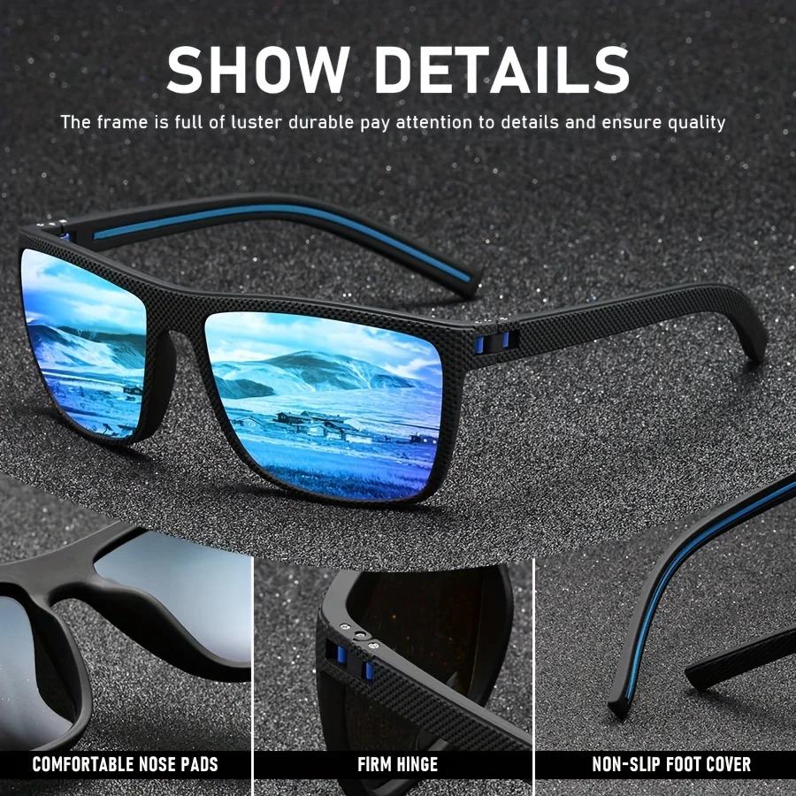 1/2 pièces lunettes de soleil hommes polarisées femmes UV400 lunettes de soleil lunettes de pêche lu