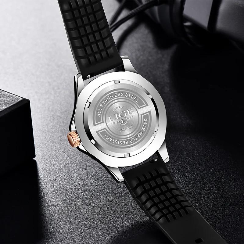 2025 LIGE nouvelles montres pour hommes d'affaires montre de plongée de luxe pour hommes étanche Dat