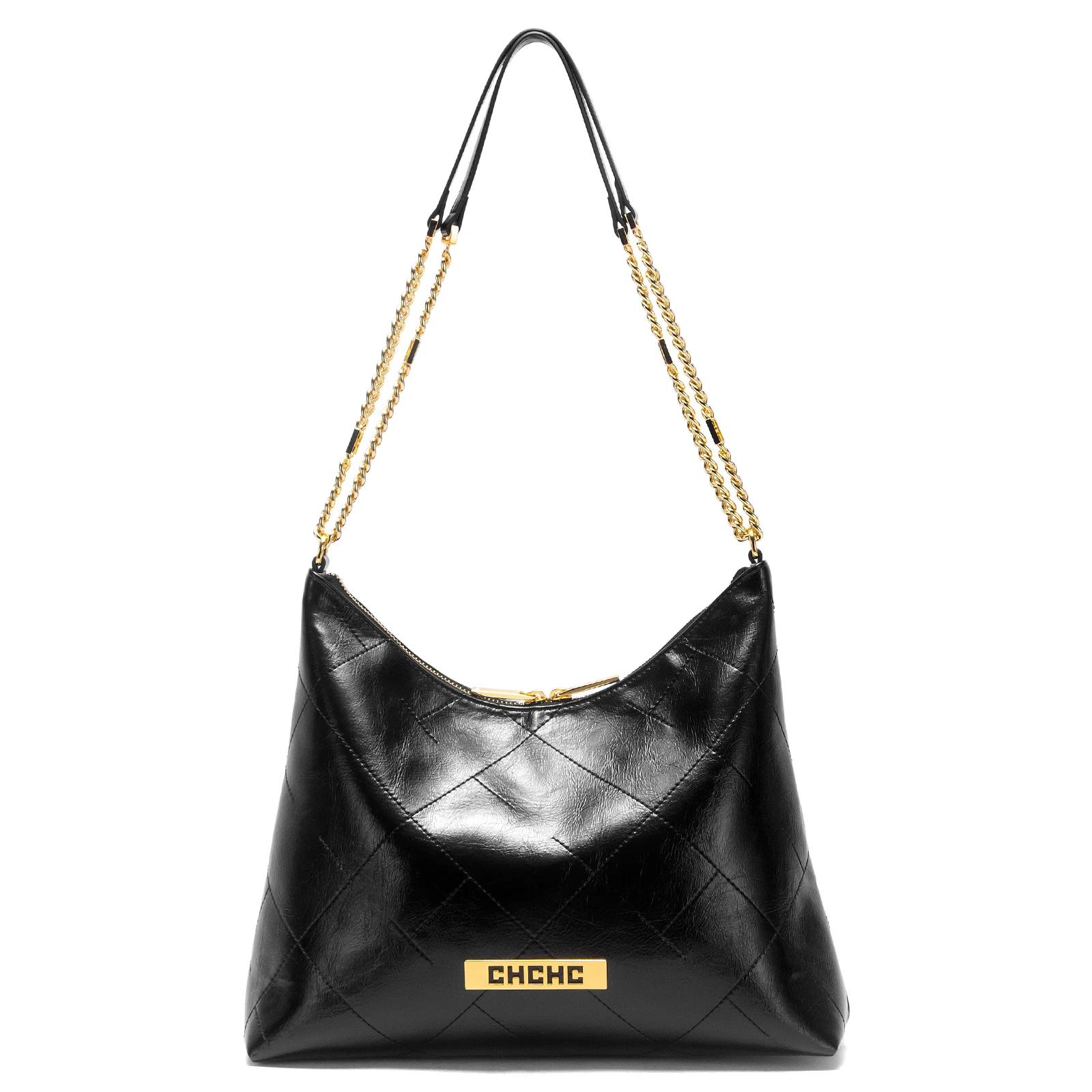 CHCH Sac à main pour femme, nouveau sac fourre-tout argenté, sac à main classique avec coutures et c