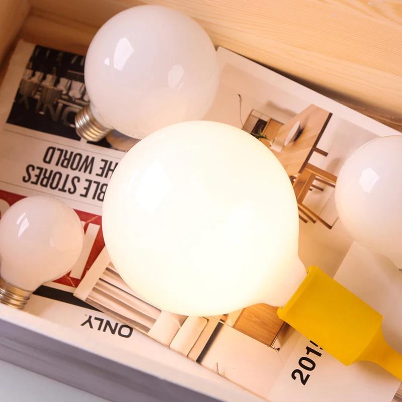 4/6 pièces E27 grande ampoule LED 85-265V G80 G95 G125 économie d'énergie lumière mondiale Lampada A