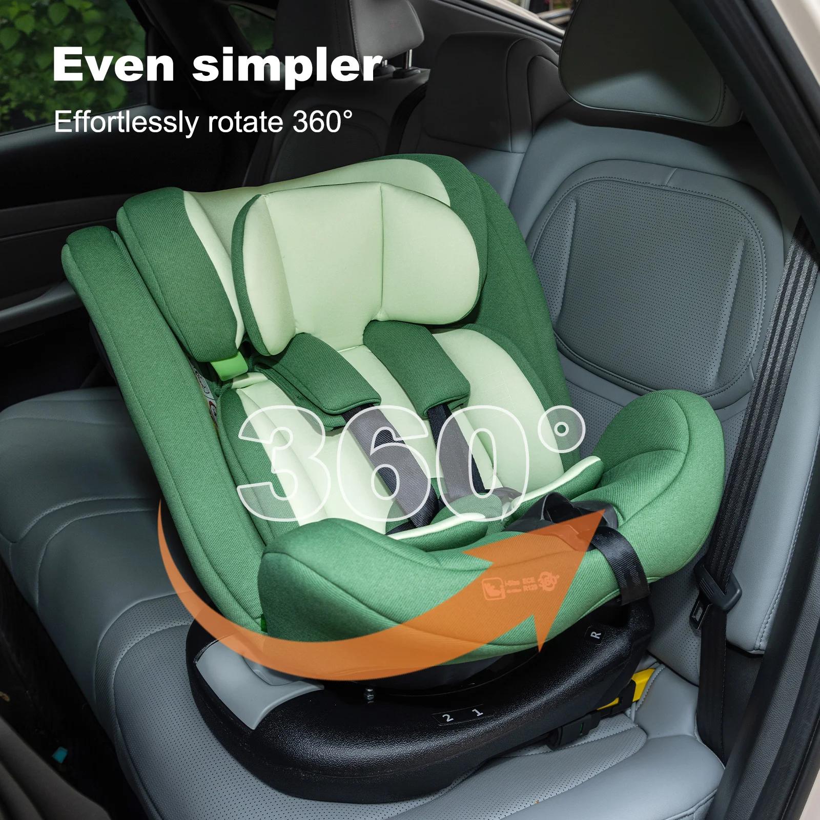 Baby Car Seats Child Safety Car Seats Infant Adjustable height Car Seat with Isofix for 0-12Y ADAC t