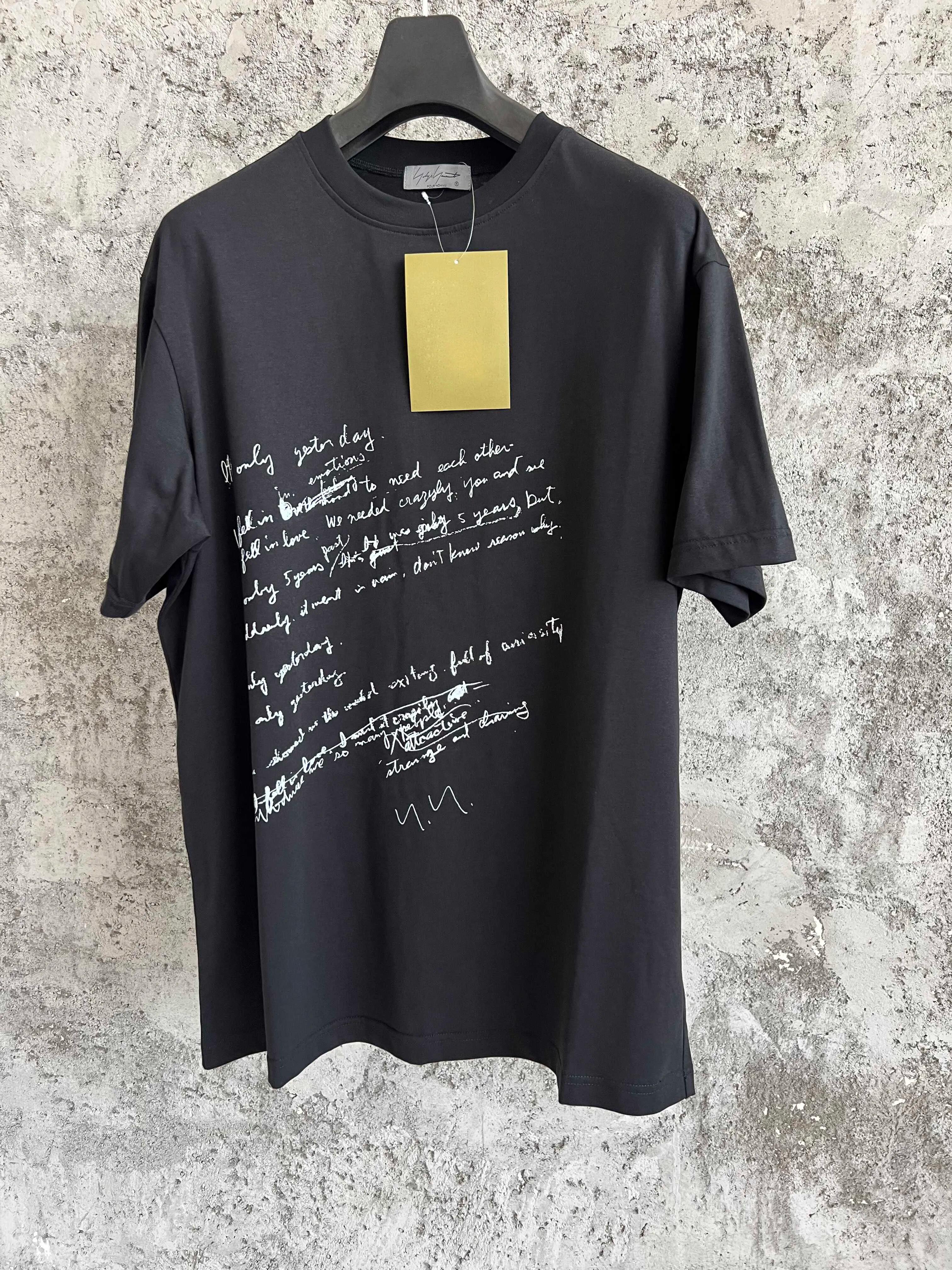 Dictionnaire noir en pur coton imprimé à la mode, pull tendance, décontracté, ample et personnalisé 