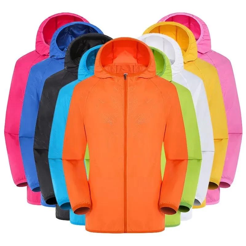 Veste coupe-vent de pêche pour hommes et femmes, veste imperméable, vêtements de randonnée, d'escala