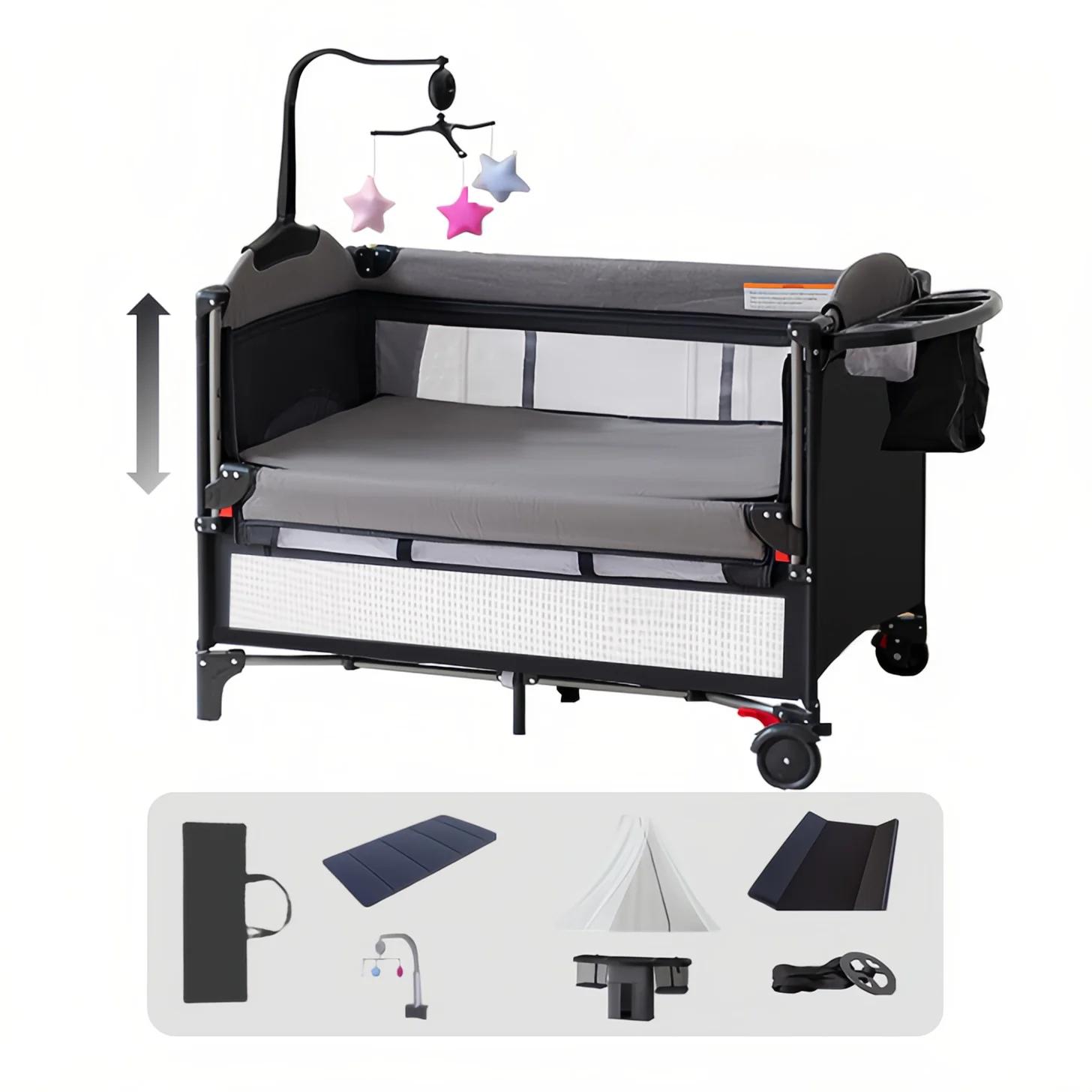 Lit bébé Portable berceau bébé berceau berceaux couffin pour bébé Portable voyage lit Convertible bé
