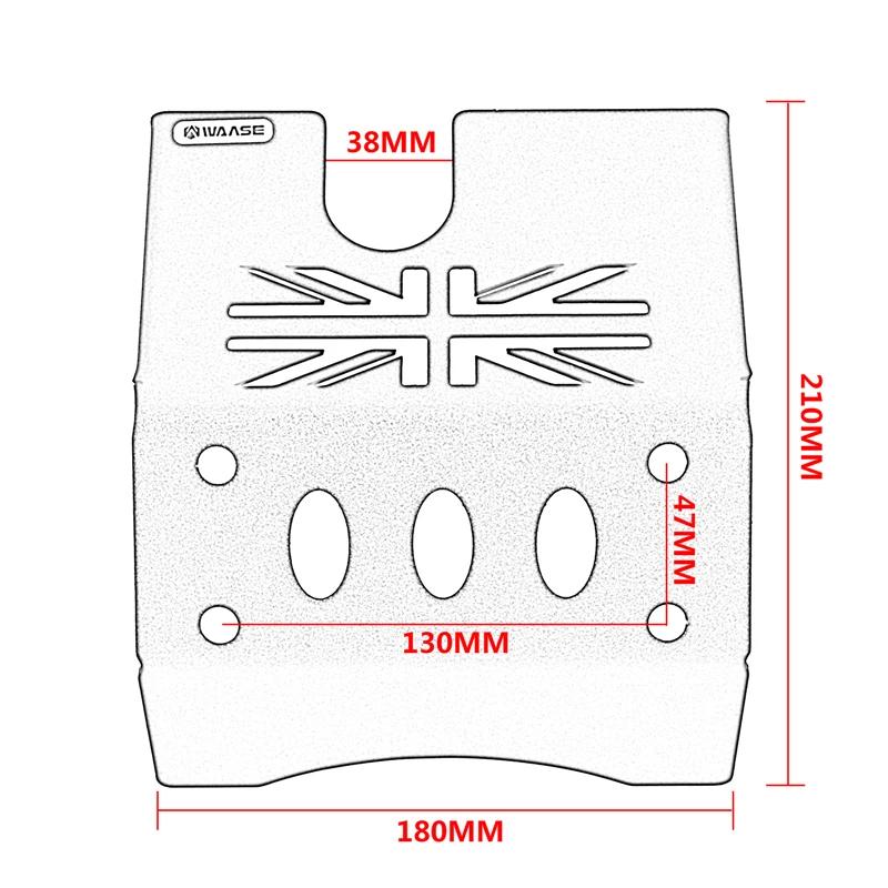Hurbike-Protection de châssis de base inférieure de moteur de casserole de ventre, protecteur de pla