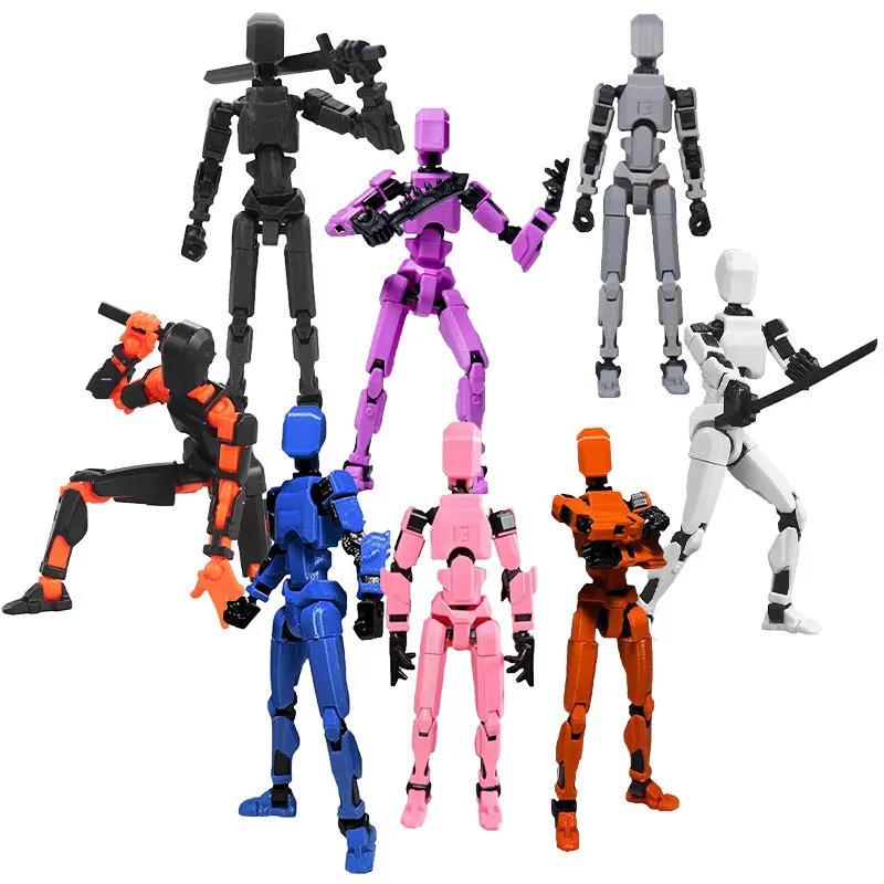 Poupée d'action Titan, Robot de Transformation Mobile multi-articulé, poupée d'action portable T13, 