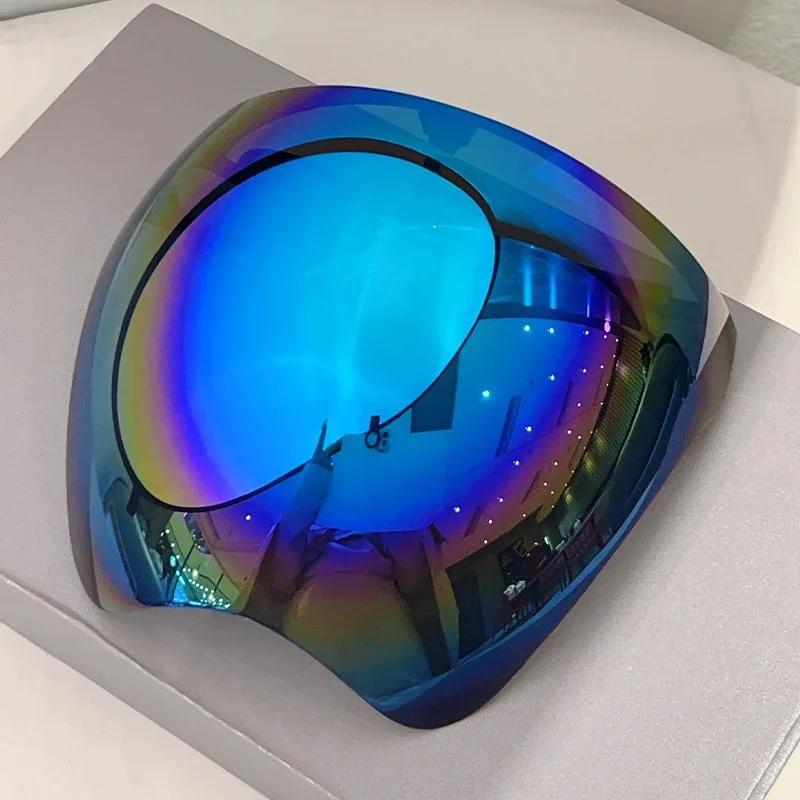 KAMMPT énorme lunettes de sport hommes miroir futuriste cyclisme en plein air lunettes de soleil de 