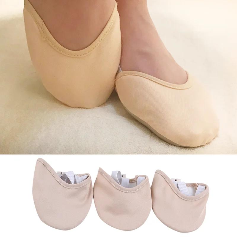 Équipement de gymnastique rythmique demi-longueur, chaussettes souples et respirantes, chaussures à 