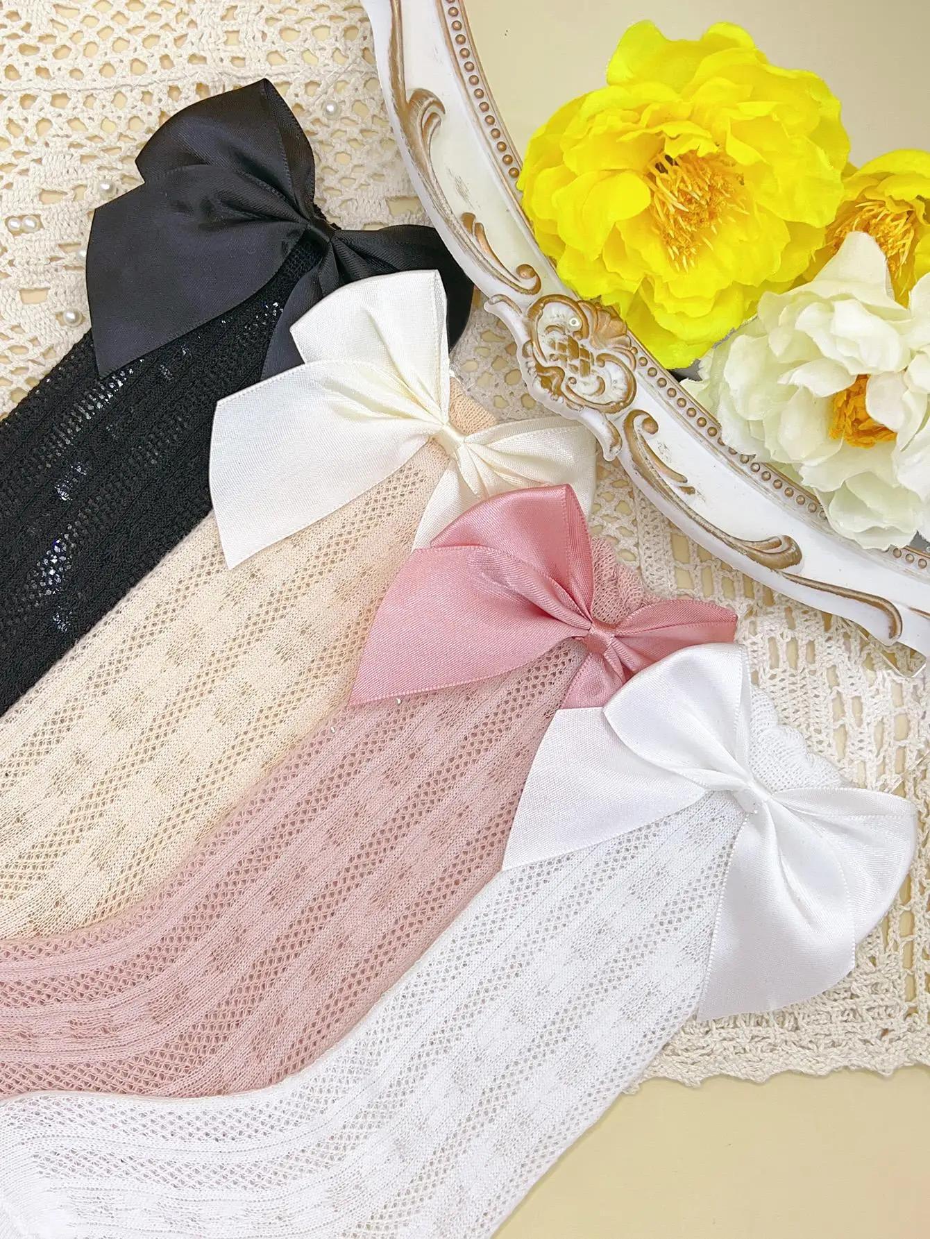 4 paires de chaussettes anti-mosquio pour bébé fille